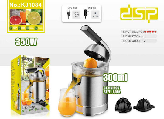 DSP Ηλεκτρικός Στίφτης 350W με Χωρητικότητα 300ml Πορτοκαλί