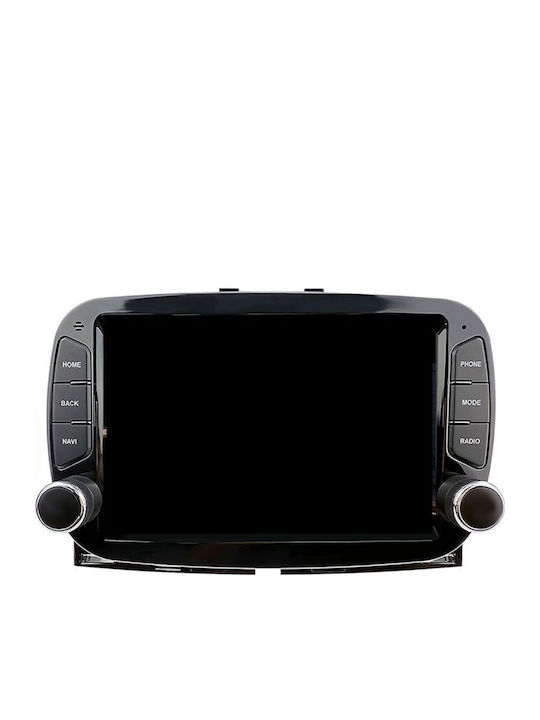 Digital IQ Auto-Audiosystem Für Fiat 500 2016-2025 Bluetooth USB Eingebautes Wi-Fi GPS Apple CarPlay Android Auto Mit 7 Zoll Touchscreen
