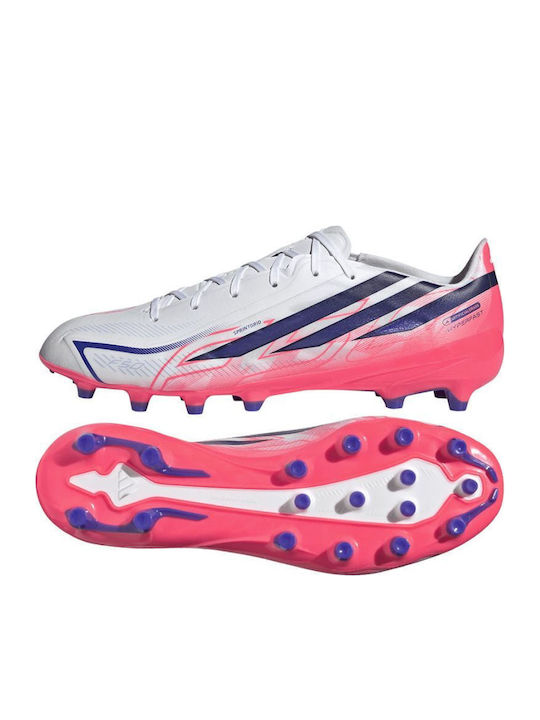 adidas F50 Hyperfast League AG Fußballschuhe mit Stollen Weiße adidas F50 Hyperfast League AG Fußballschuhe mit Stollen Weiße