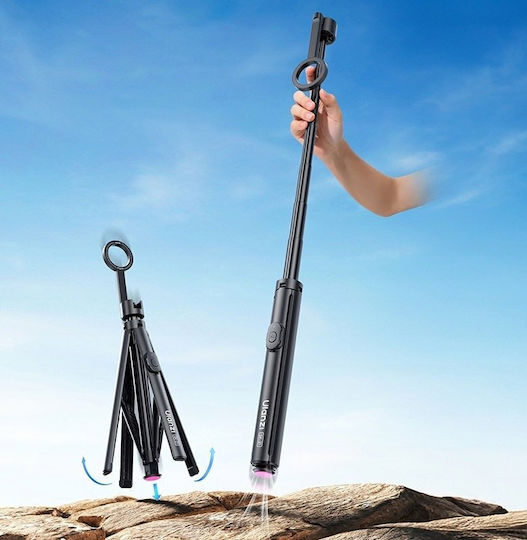 Selfie Stick Ulanzi Auto-open Tripod 180cm + Selfie Stick Magsafe Magnet Remote 10m Ulanzi Sk21 Sku M103