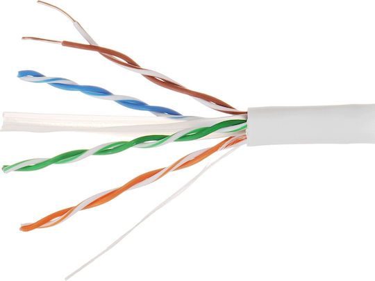 Dahua U/UTP Cat.6a (Gigabit) Cablu de Rețea Ethernet 305m Alb