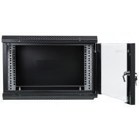Netrack Επιτοίχια Καμπίνα Rack 19U Μαύρο