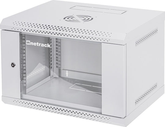 Netrack Wall Mounted Rack Cabinet 19U Gray
