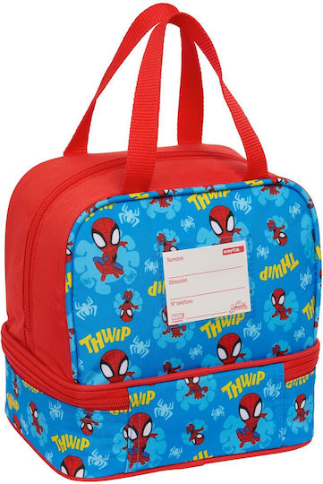Safta Spidey And His Amazing Friends Kinder Lunchtasche Isoliert Handtasche Mehrfarbig 20cm