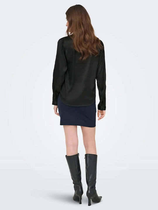 Long Sleeve Women's Shirt Black