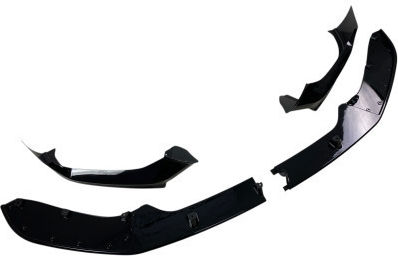Spoiler Bumper Bmw F20 2015-2019 M Performance Style Glossy Black OEM
