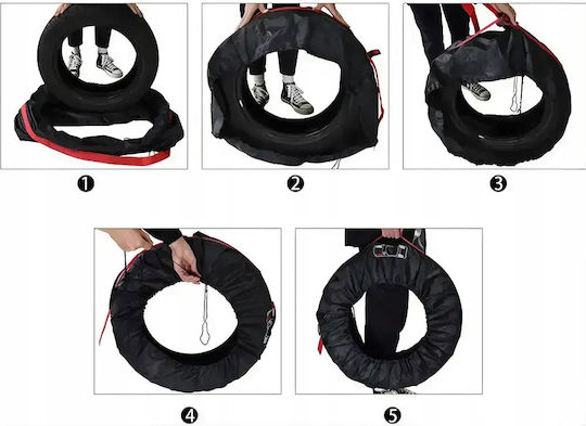 Auto Schutz Zubehör Abdeckungen Bereifung Wasserdicht Bis 80cm Set 4Stücke