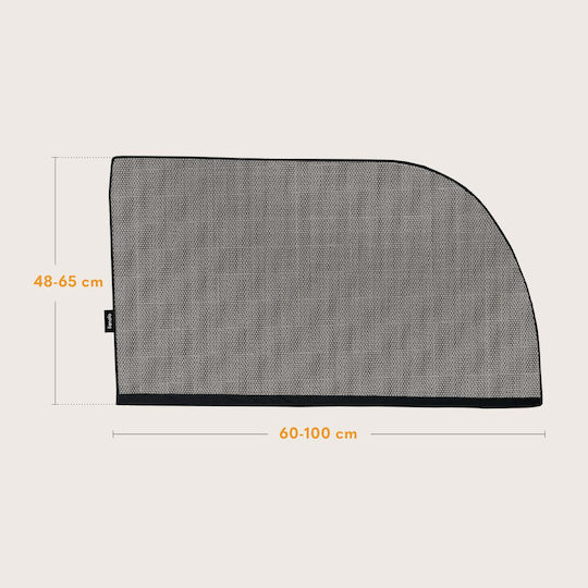 Lionelo Sunblocker Πλαϊνά Σκίαστρα Αυτοκινήτου 100x65εκ. 2τμχ