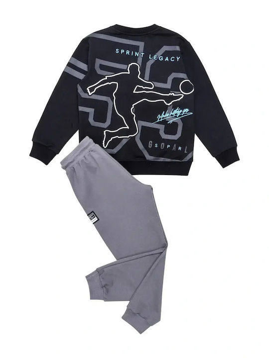 Kinder Sweatpants Set Rosa Dunkel 2Stücke