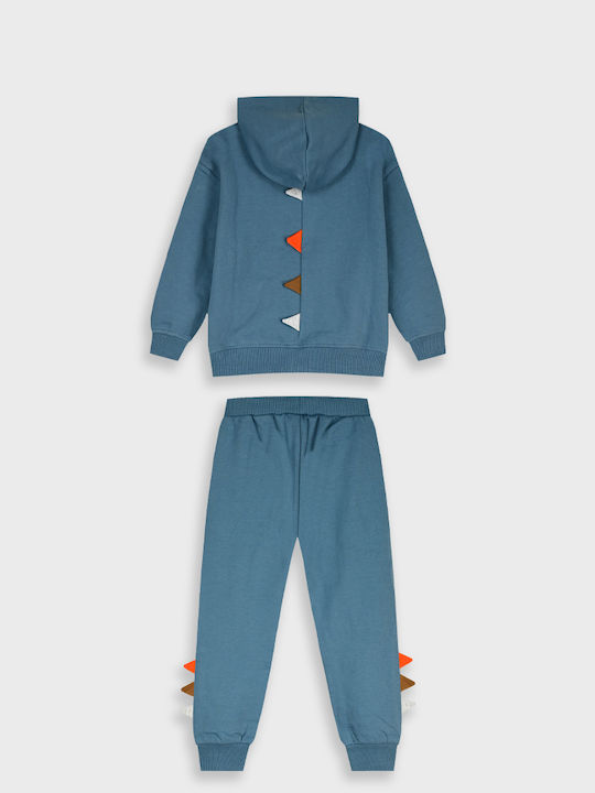 Kinder Sweatpants Set Mit Jacke Aqua