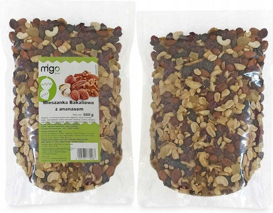 Mix Fructe Uscate Ananas 500g