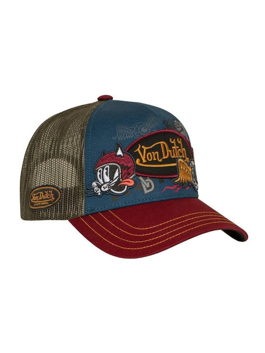 Von Dutch Καπέλα Vd 1 Ct Patches 20 Multi-vd 1 Ct Patches 20-multi
