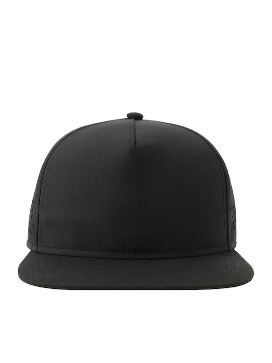 Atlantis S-bank Five Five-Leaf Jockey Hat Recycled Polyester Black