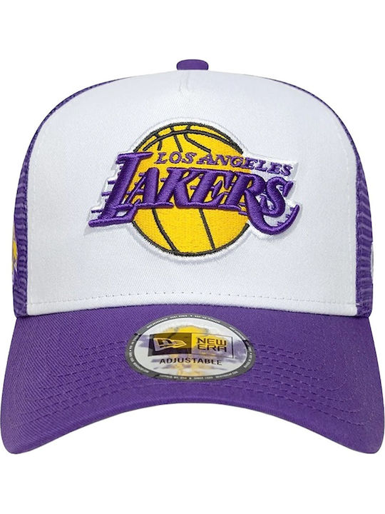 New Era Nba Seitenpatch Los Angeles Lakers LKW-Fahrer Kappe 60667463 Kappen