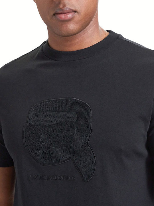 Crewneck T-shirt Черен