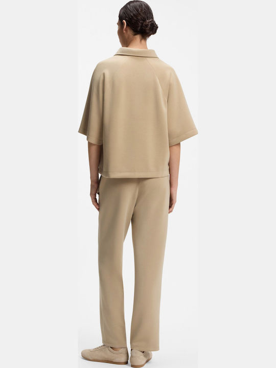 Damen Sweatshirt Beige