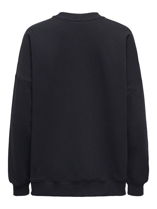 Long Women's Sweatshirt Black