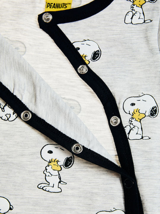 Peanuts Worldwide LLC Спално Гащеризонче Сиво