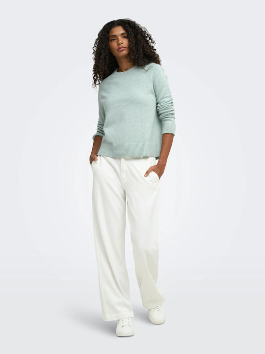 Only Women's Long Sleeve Sweater Jadeite