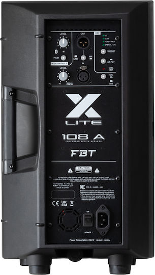 FBT Xlite 108A FBT00830 Aktiv PA-Sprecher 800W mit Woofer 8" 26.5x28.1x46cm
