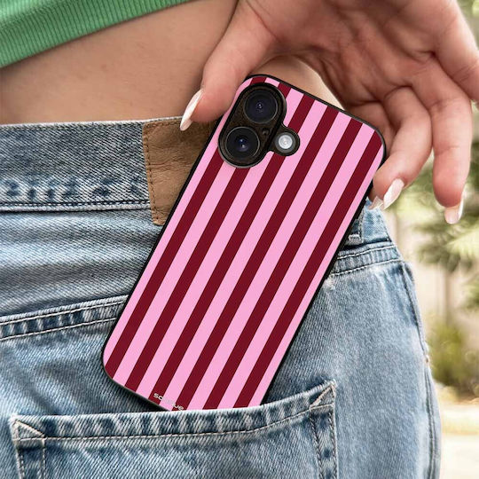 Sonique Stripe Stories Series Xiaomi Xiaomi 17 5G Riemen Rosa – Rot