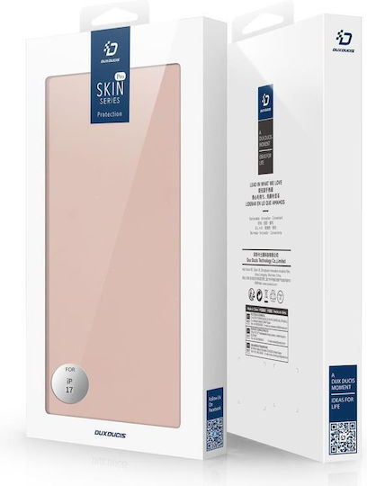 Flip-Hülle Dux Ducis Apple iPhone 17 Skin Pro Rosa
