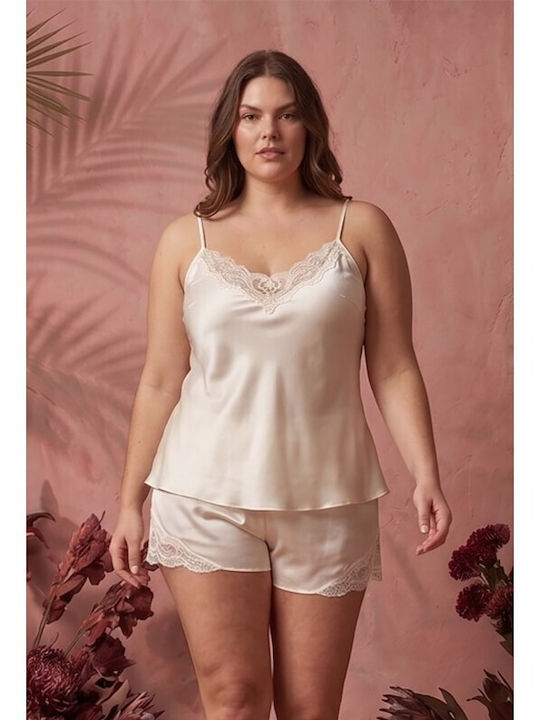 Jumelles Καλοκαιρινό Babydoll Λευκο