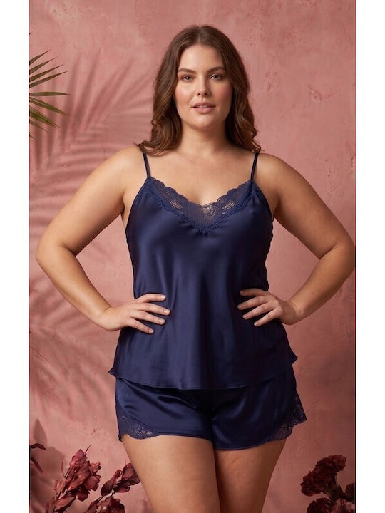 Jumelles Καλοκαιρινό Babydoll Μπλε