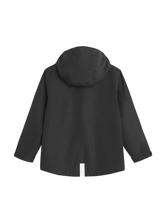 Kids Casual Short Black Jacket