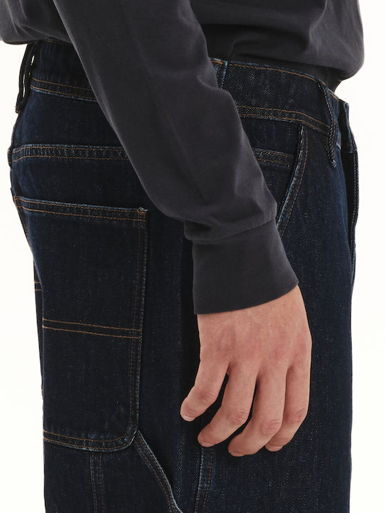 Herrenhosen In Entspannt Passform Blau 262.EM44.115A-Dunkelblau