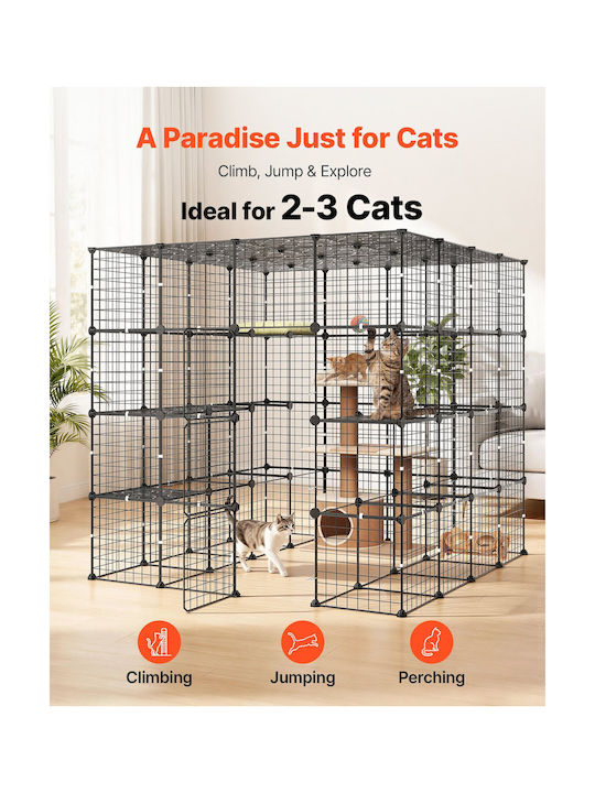 Vevor Cat Carrier Black