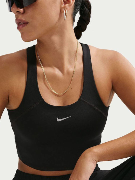 Дамско Спортно Бюстие Black / Reflective Silver