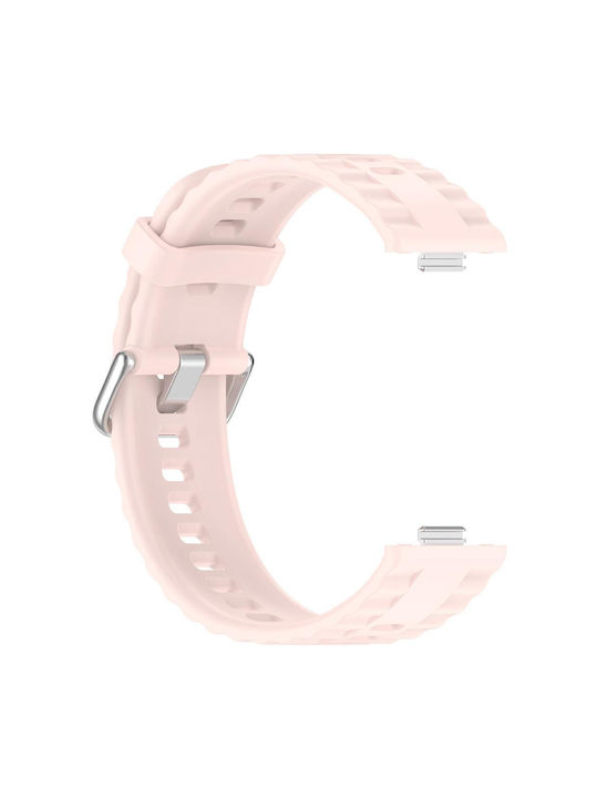 Huawei Watch Fit4 Pro Fit4 Fit3 Xdfind Silver Buckle Solid Colour Watch Strap Silicone Light Pink Huawei Watch Fit4 Pro Fit4 Fit3 Xdfind Silver Buckle Solid Colour Watch Strap Silicone Light Pink