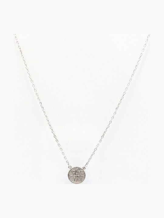 Grekas Necklace Constantine Talisman made of Silver