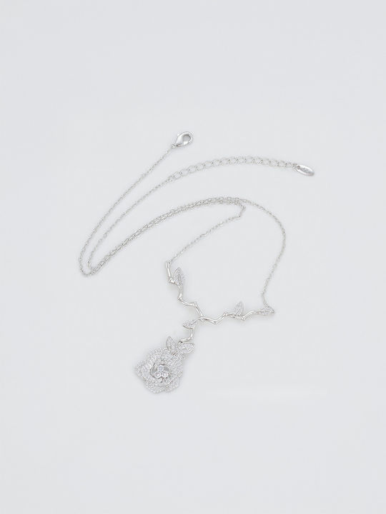 Chrysothemiss Κολιέ Crystal Rose