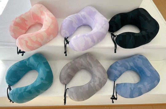 Travel Pillow Memory Foam Black