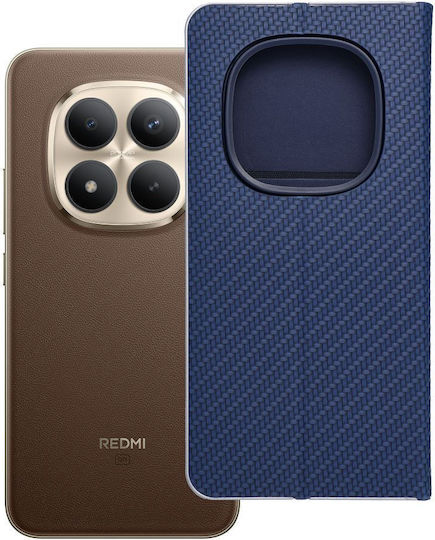 Forcell Luna Книга Метален Син Redmi Note 15 Pro+ / Poco M8 Pro