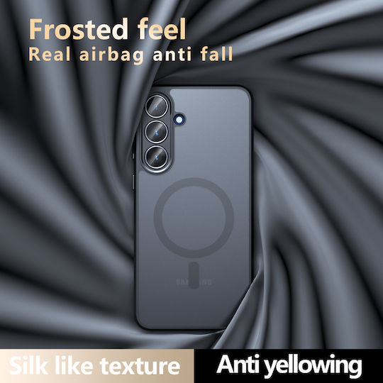 Techsuit Purefrost Umschlag Rückseite Silikon Schwarz (Galaxy S26 FE)