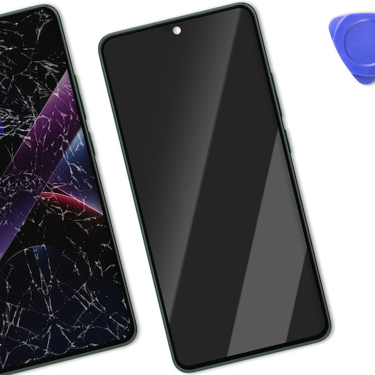 Xiaomi Οθόνη με Μηχανισμό Αφής και Πλαίσιο για Poco X7 Pro (Πράσινο)