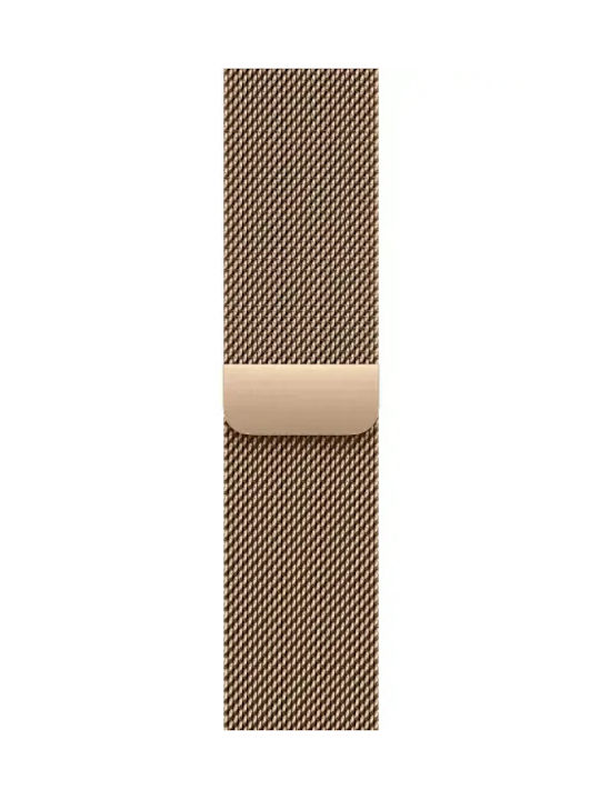 Apple Milanese Loop Strap Stainless Steel Gold (Apple Watch 38/40/41/42mm)