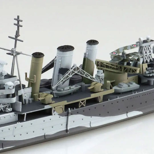 Пластмасов Моделен Комплект Кралски Флот Тежък Крейсер Кент 1/700