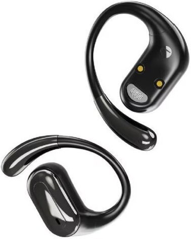 Gembird OWS-01-BK Open Ear Bluetooth Handsfree Ακουστικά με Θήκη Φόρτισης Μαύρα