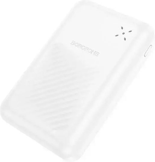 Borofone BJ30A Power Bank 20000mAh 22.5W με 2 Θύρες USB-A και Θύρα USB-C Λευκό
