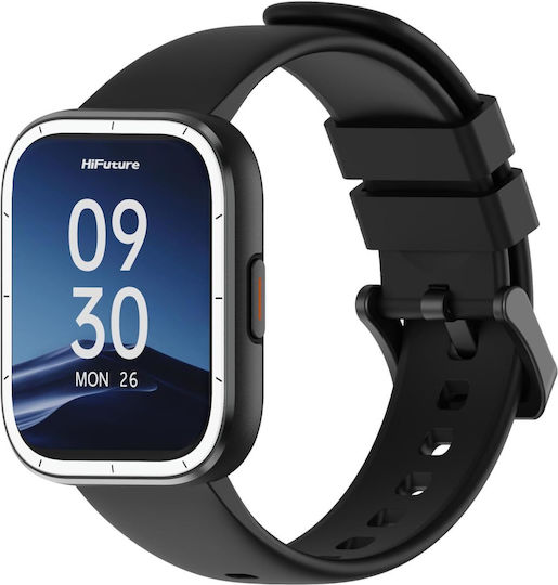 HiFuture Zone3 Smartwatch Din Aluminiu Cu Ritm Cardiac Argintiu