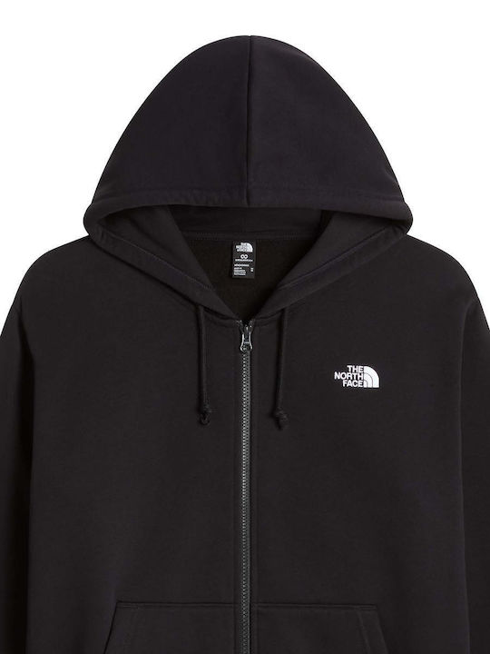 Einfache Dome Sweatshirt mit Kapuze Schwarz