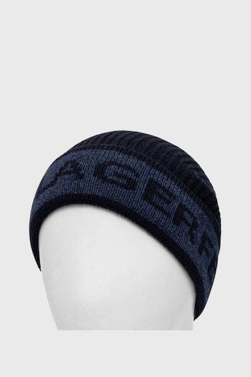 Beanie Ανδρικός Σκούφος Πλεκτός σε Μπλε χρώμα