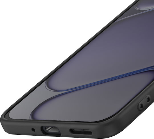 Avizar Stoßfeste Weiche Touch Silikon Hülle Für OnePlus Nord 6 Schwarz