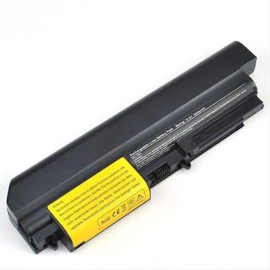 Powertech Compatible Battery for Lenovo ThinkPad T61/R61/T400 with 4400mAh