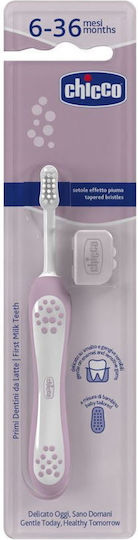 Chicco Baby-Zahnbürste Für 6m+ Lila