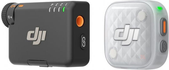 DJI Mic Mini 2S Microfon Fără Fir De Revers De Reportaj (1 TX + 1 RX)